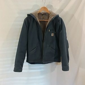 Carhartt womens blue coat